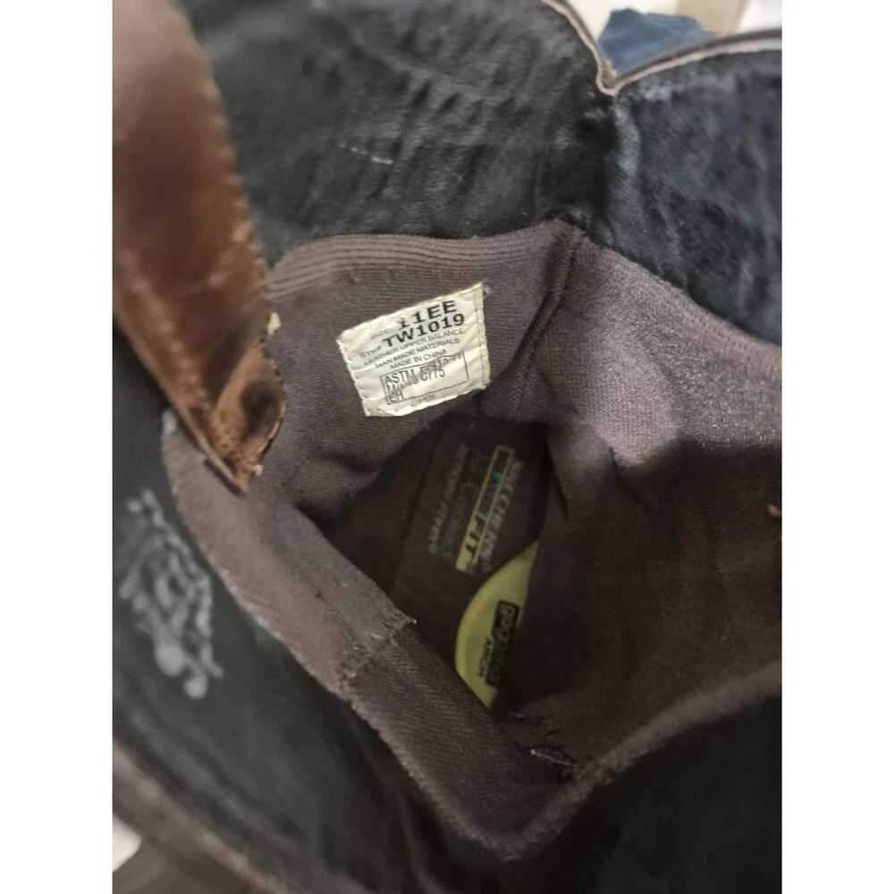 Tony Lama Work Boots EH Steel Toe 11EE Leather Waterproof TW1019
